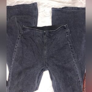 Black Forever 21 Flare Jeans